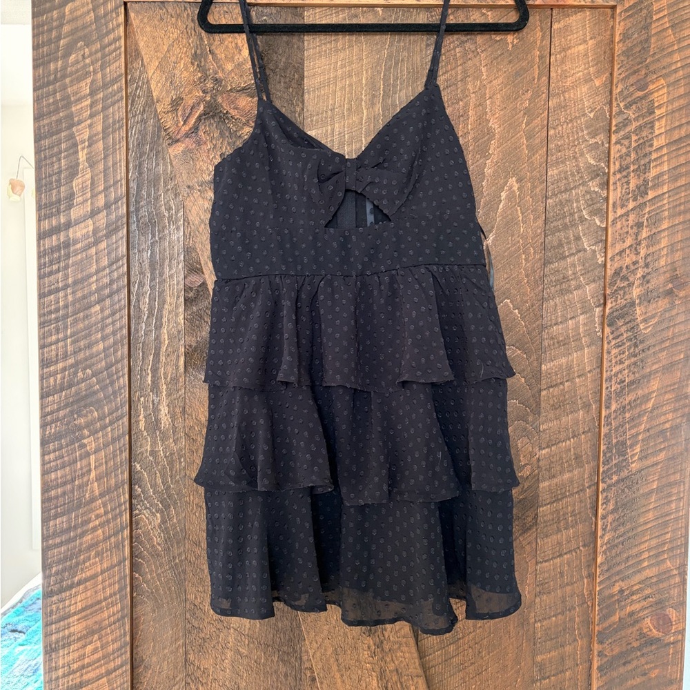 Trixxi Elegant Black Dress